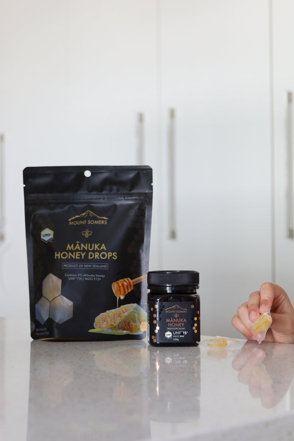 Manuka Honey Drops UMF 15+ | MGO512+ - Mount Somers