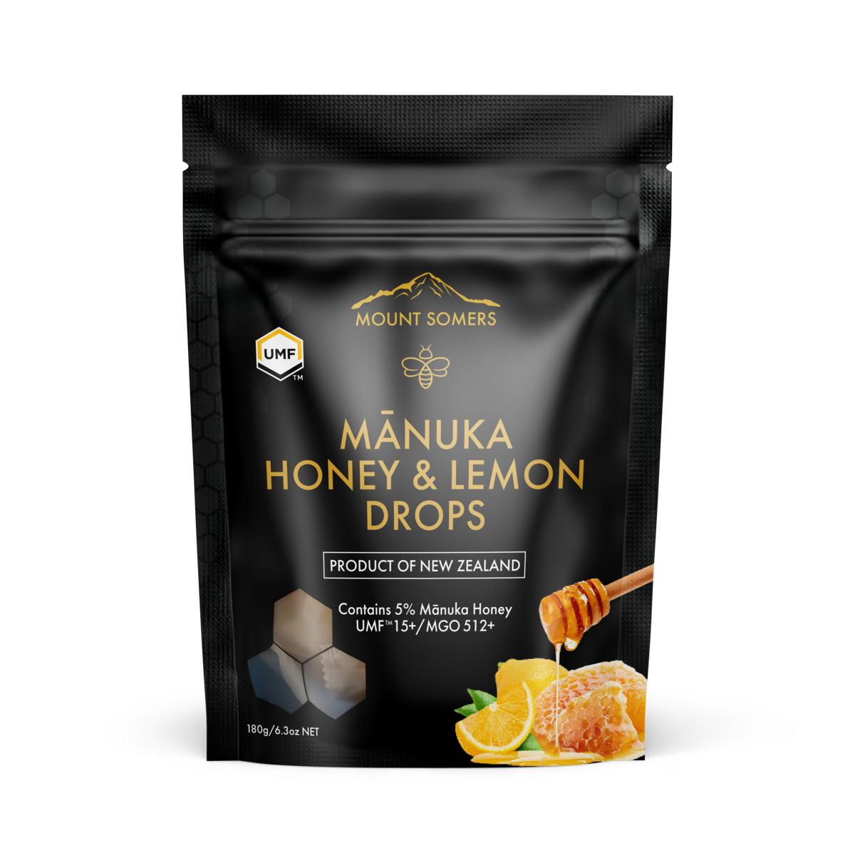 Manuka Honey &amp; Lemon Drops UMF 15+ | MGO512+