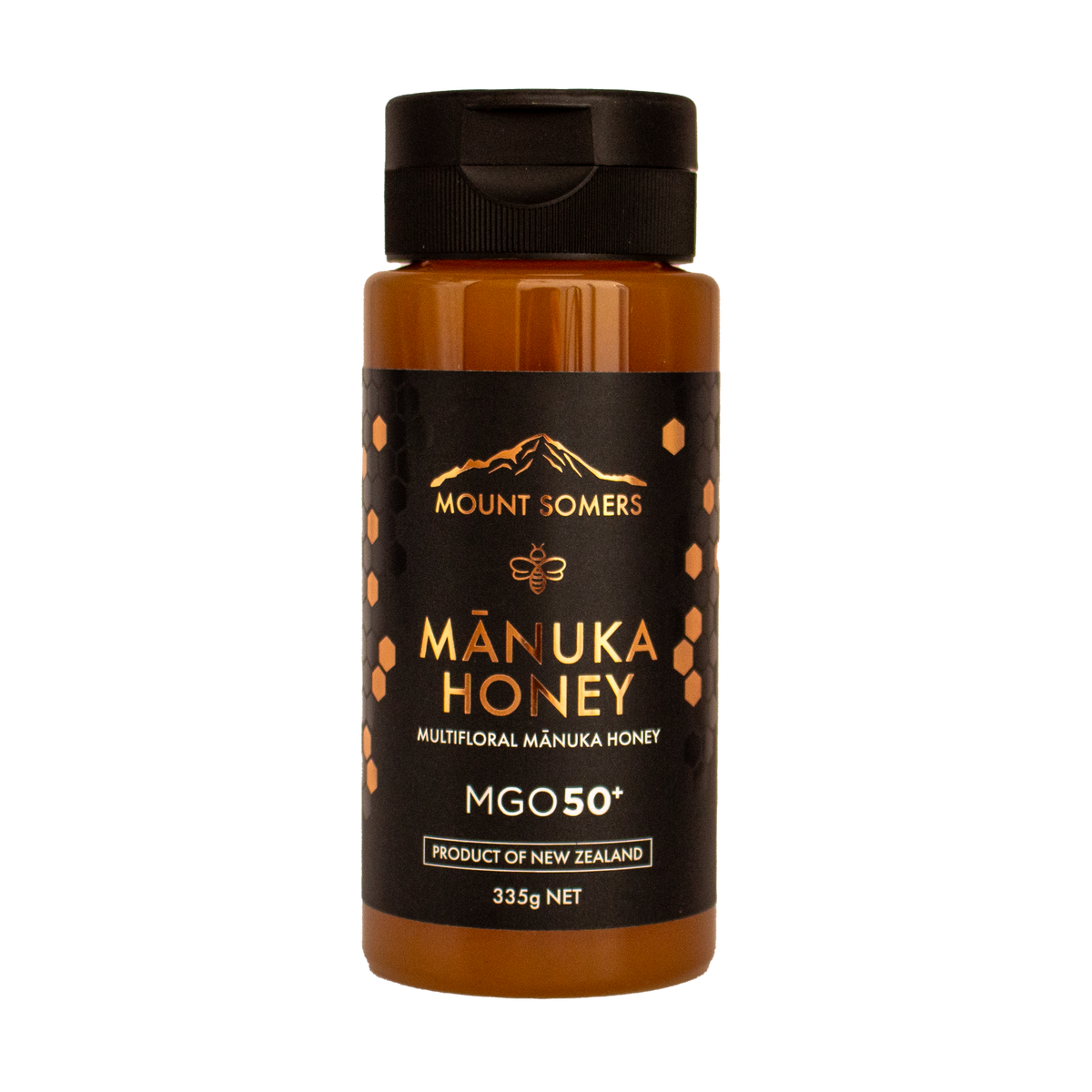 Mount Somers Manuka Honey MGO 50+ Squeeze Bottle