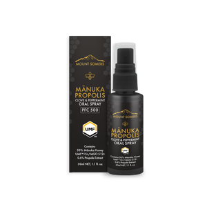 Manuka Propolis Clove & Peppermint Oral Spray UMF15+